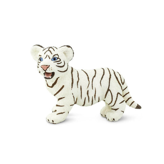 Safari Ltd White Bengal Tiger Cub-SAF295029-Animal Kingdoms Toy Store