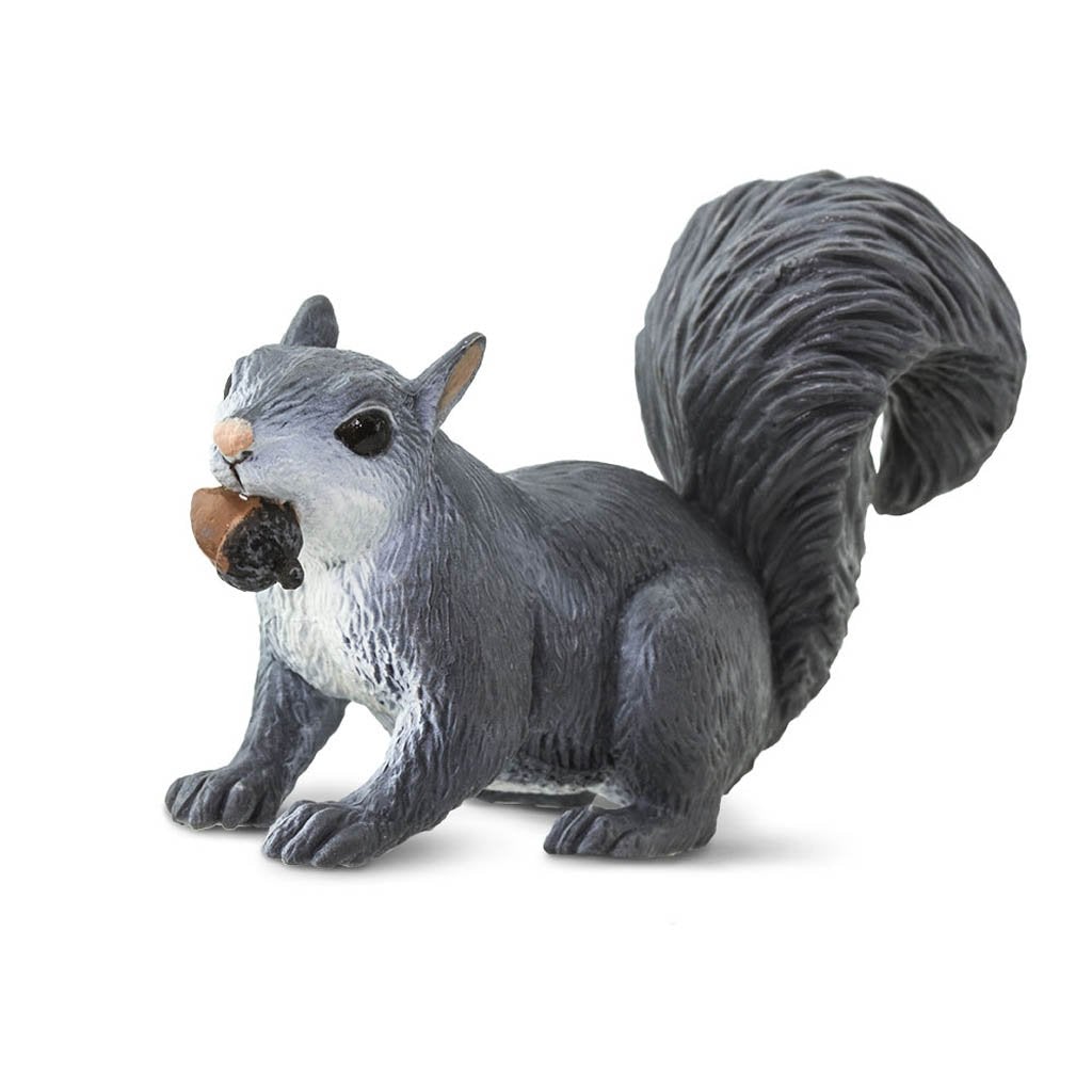 Safari Ltd Gray Squirrel-SAF296129-Animal Kingdoms Toy Store