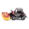 Siku 1:32 Aebi TerraTrac TT211 with Front Mower-SKU3068-Animal Kingdoms Toy Store