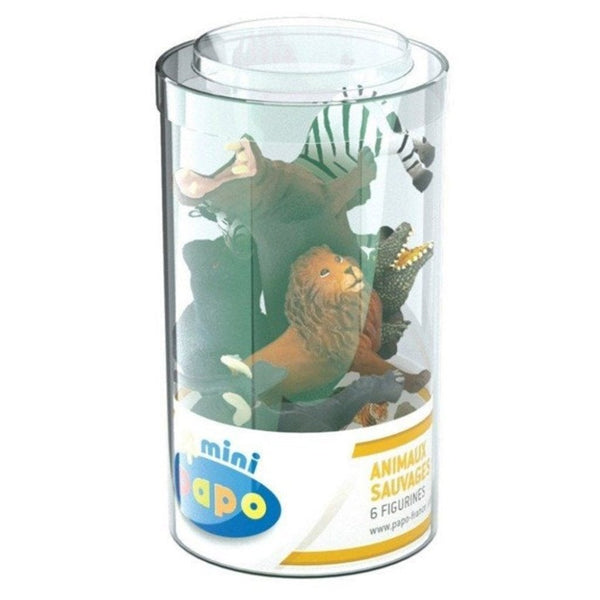 Papo Mini Tub Wild A-33020-Animal Kingdoms Toy Store