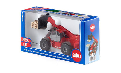 Siku 1:50 Manitou MHT 10230 Forklift-SKU3507-Animal Kingdoms Toy Store