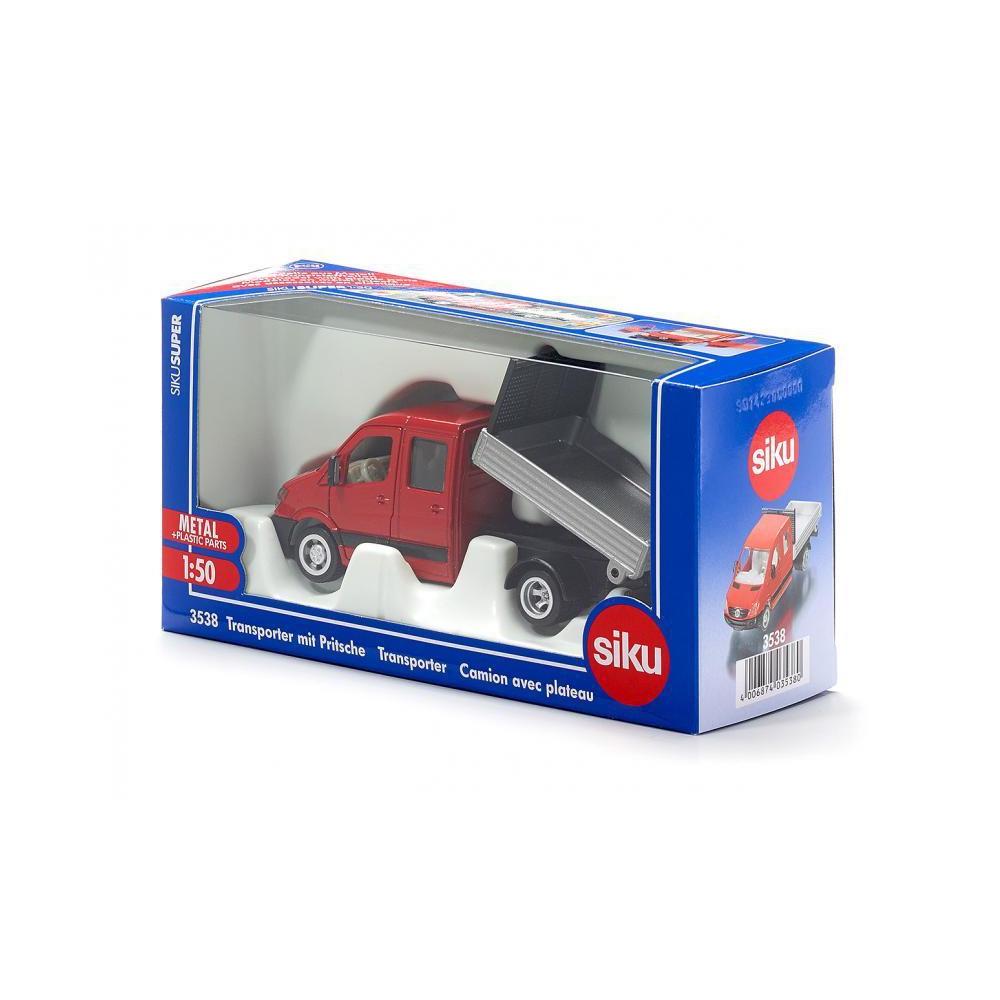 Siku 1:50 Mercedes Double-Cab with Tip Tray-SKU3538-Animal Kingdoms Toy Store