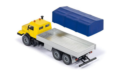 Siku 1:50 Mercedes Zetros with Covered Tray-SKU3547-Animal Kingdoms Toy Store