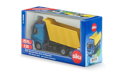 Siku 1:50 Mercedes Actros Dump Truck-SKU3549-Animal Kingdoms Toy Store