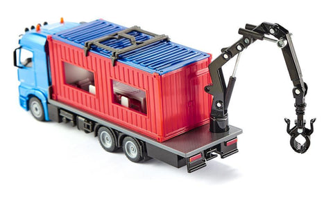 Siku 1:50 Mercedes Truck with Portable Container-SKU3556-Animal Kingdoms Toy Store