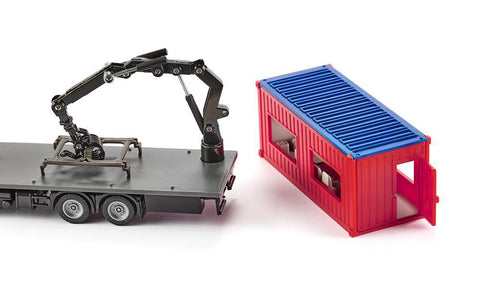 Siku 1:50 Mercedes Truck with Portable Container-SKU3556-Animal Kingdoms Toy Store