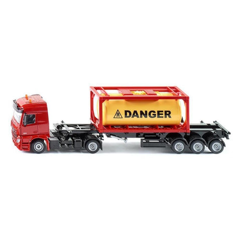 Siku 1:50 Mercedes Actros with Tank Container-SKU3922-Animal Kingdoms Toy Store