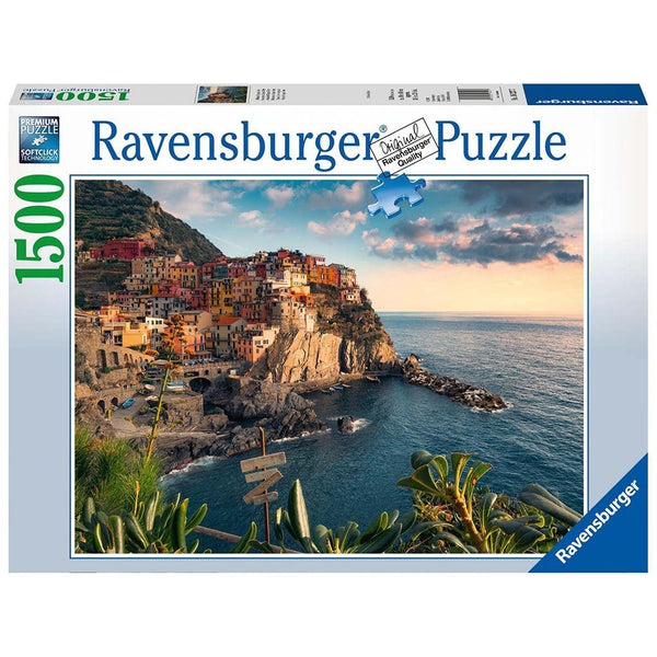 Ravensburger Cinque Terre Viewpoint Puzzle 1500pc-RB16227-7-Animal Kingdoms Toy Store