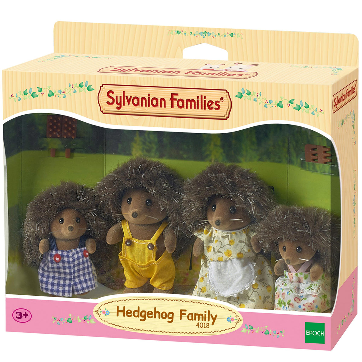 Sylvanian Families Hedgehog Family-4018-Animal Kingdoms Toy Store