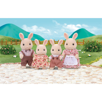 Sylvanian Families Buttermilk Rabbit Family-4108-Animal Kingdoms Toy Store
