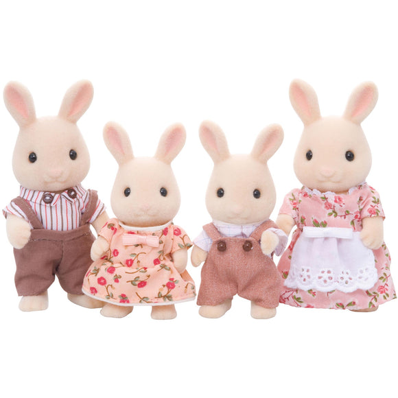 Sylvanian Families Buttermilk Rabbit Family-4108-Animal Kingdoms Toy Store