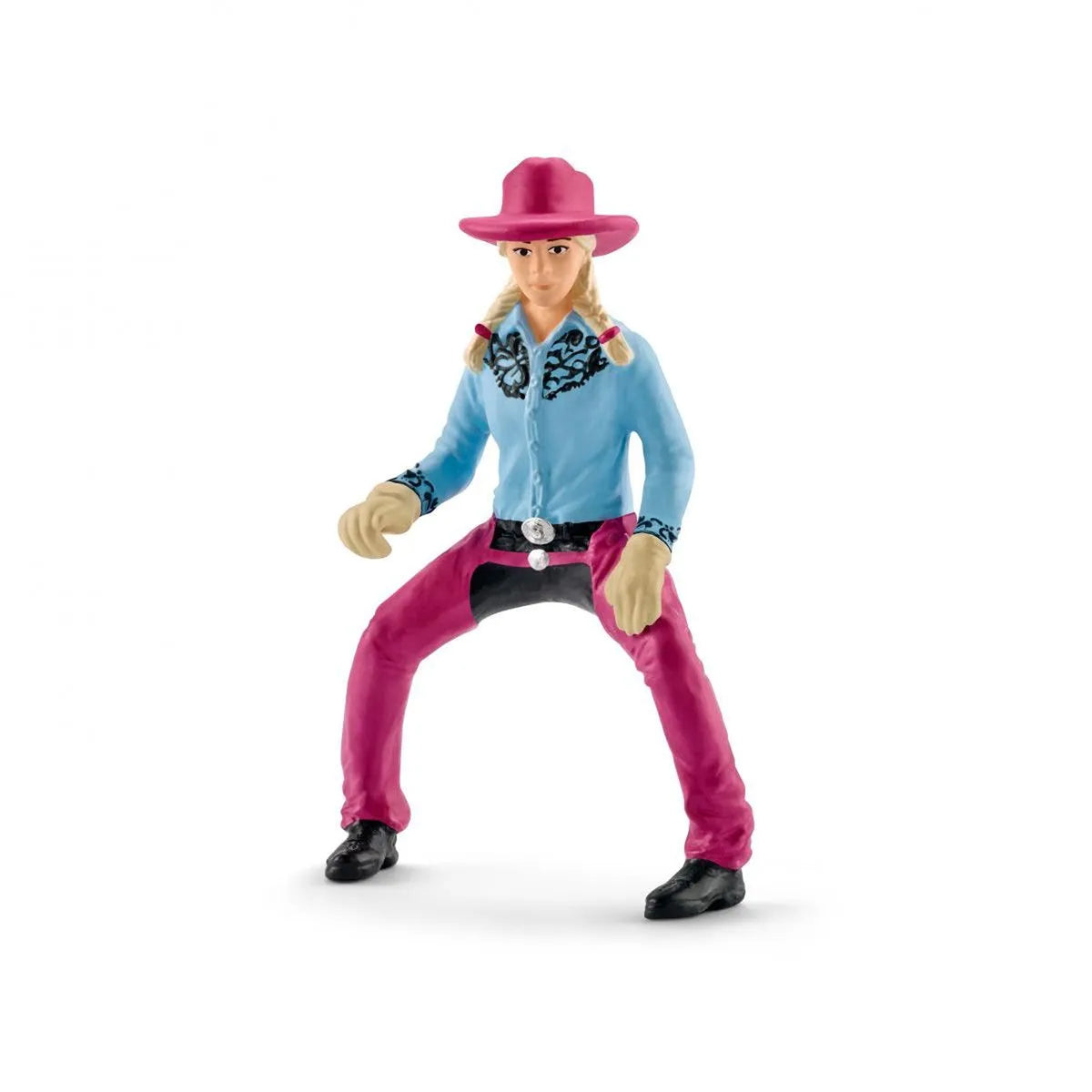 Schleich Barrel Racing with Cowgirl