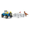 Schleich Off-Road Vehicle With Dino Outpost-41464-Animal Kingdoms Toy Store