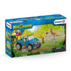 Schleich Off-Road Vehicle With Dino Outpost-41464-Animal Kingdoms Toy Store