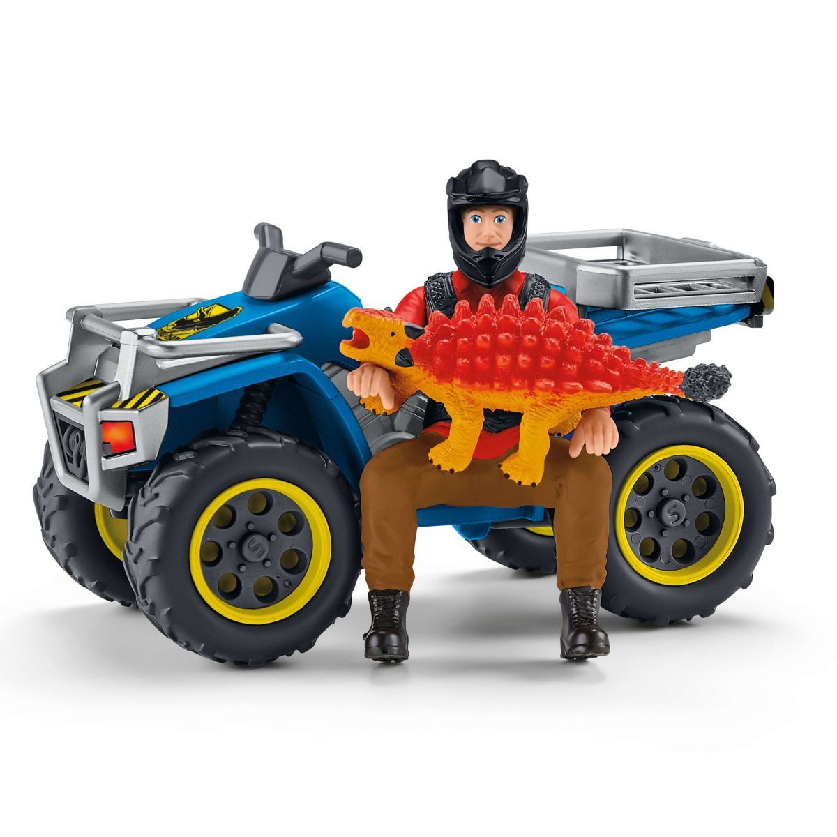 Schleich Quad Escape from Velociraptor-41466-Animal Kingdoms Toy Store