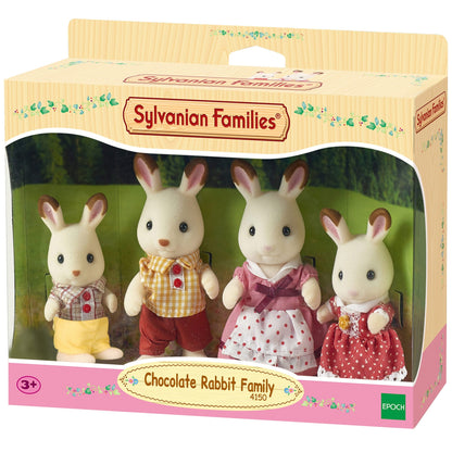 Sylvanian Families Chocolate Rabbit Family-4150-Animal Kingdoms Toy Store