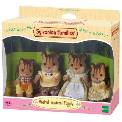 Sylvanian Families Walnut Squirrel Family-4172-Animal Kingdoms Toy Store