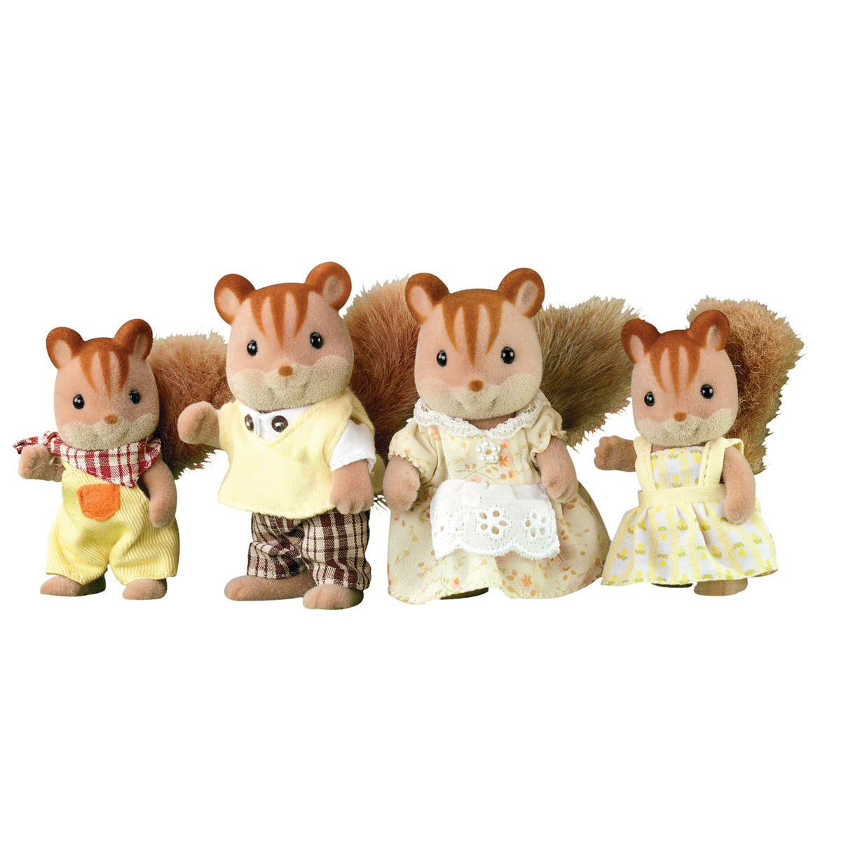 Sylvanian Families Walnut Squirrel Family-4172-Animal Kingdoms Toy Store