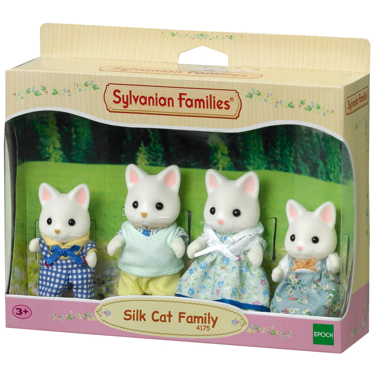 Sylvanian Families Silk Cat Family-4175-Animal Kingdoms Toy Store