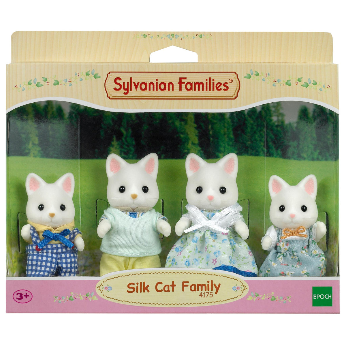 Sylvanian Families Silk Cat Family-4175-Animal Kingdoms Toy Store