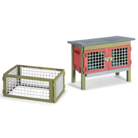 Schleich Rabbit Hutch-42019-Animal Kingdoms Toy Store