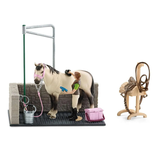 Schleich Horse Wash Area