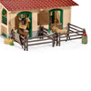 Schleich Stable with Horses and Accessories-42195-Animal Kingdoms Toy Store