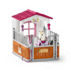 Schleich Horse Stall with Lusitano Mare