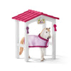 Schleich Horse Stall with Lusitano Mare