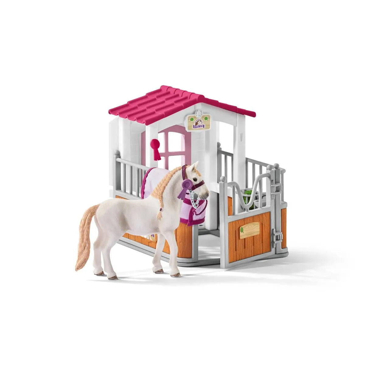Schleich Horse Stall with Lusitano Mare