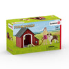 Schleich Dog Kennel Set-42376-Animal Kingdoms Toy Store