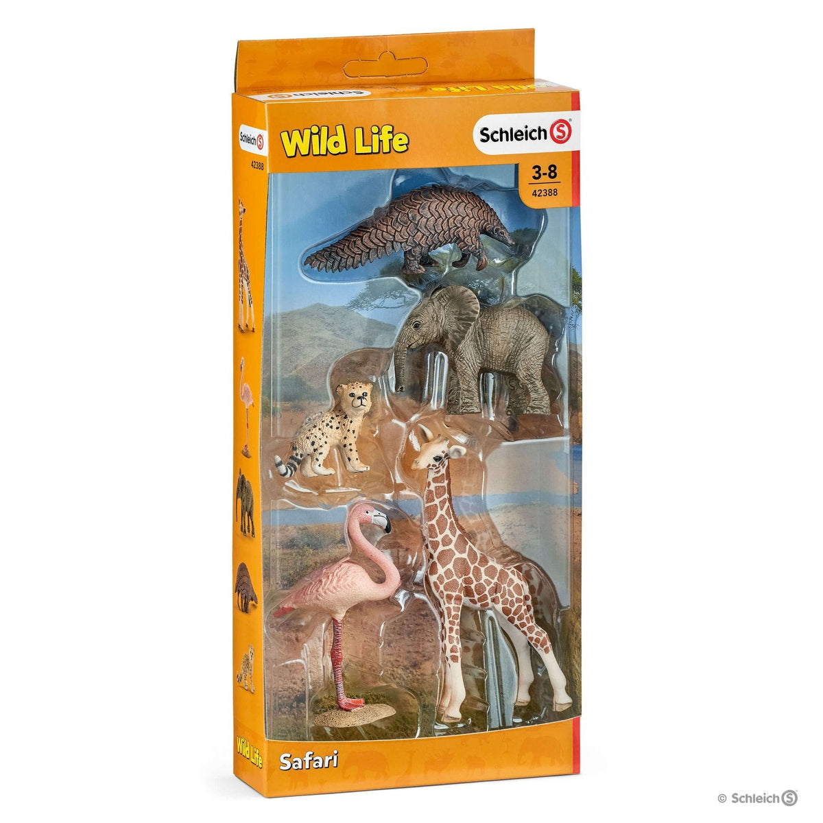 Schleich Assorted Wildlife Animals-42388-Animal Kingdoms Toy Store