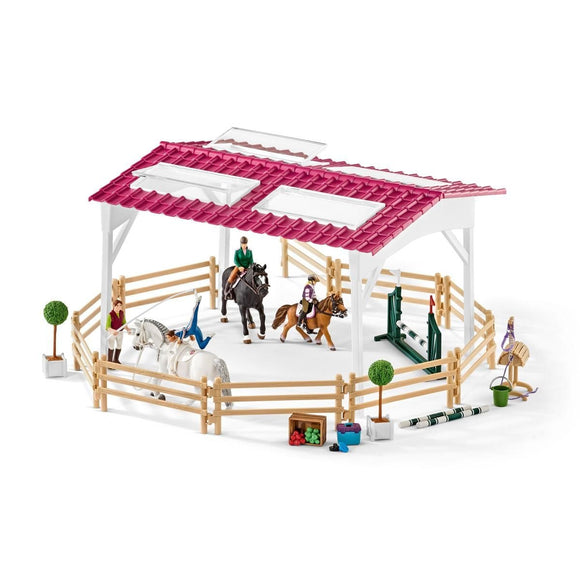 Schleich Riding School with Riders-42389-Animal Kingdoms Toy Store