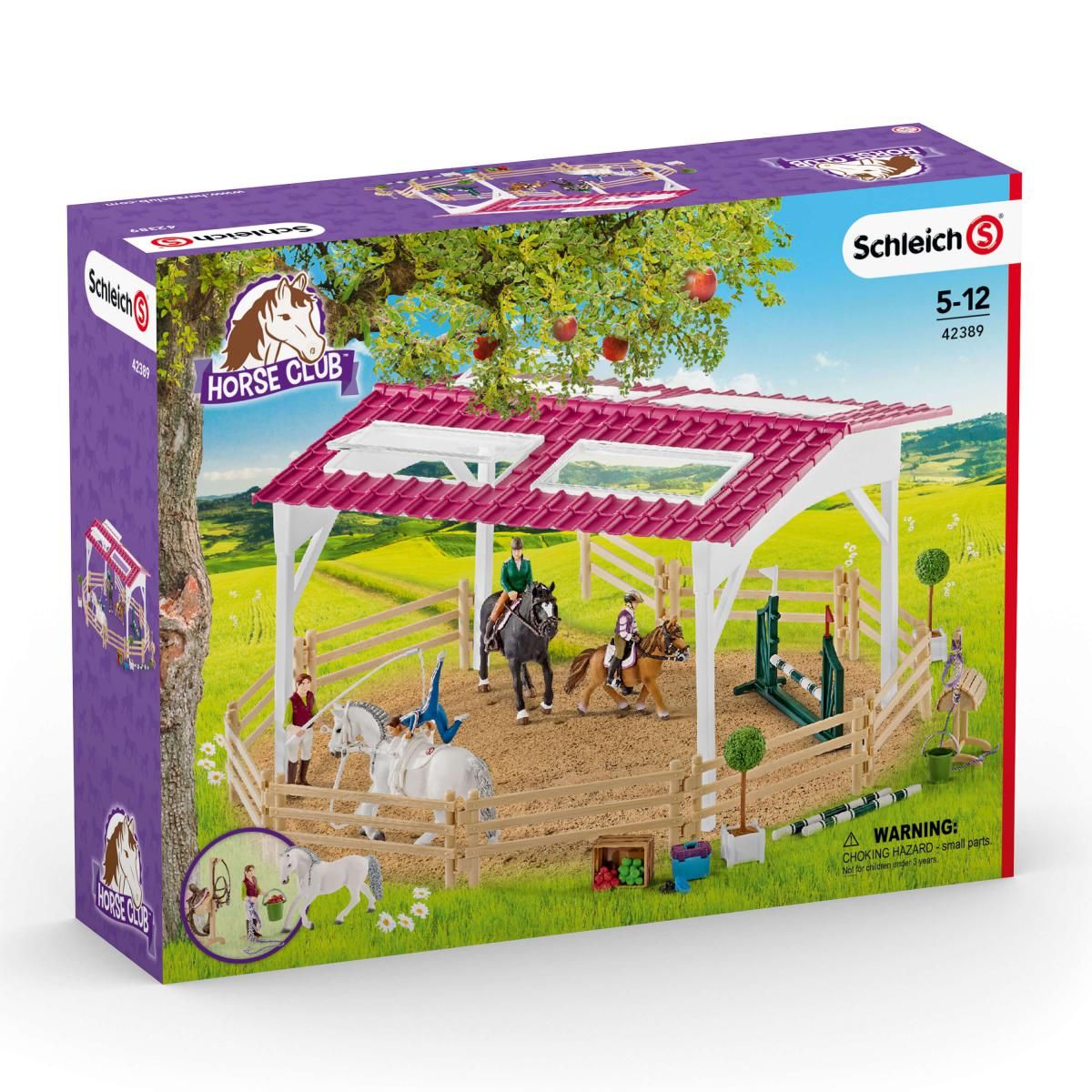 Schleich Riding School with Riders-42389-Animal Kingdoms Toy Store
