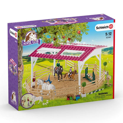 Schleich Riding School with Riders-42389-Animal Kingdoms Toy Store