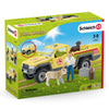 Schleich Veterinarian Visit at Farm-42503-Animal Kingdoms Toy Store
