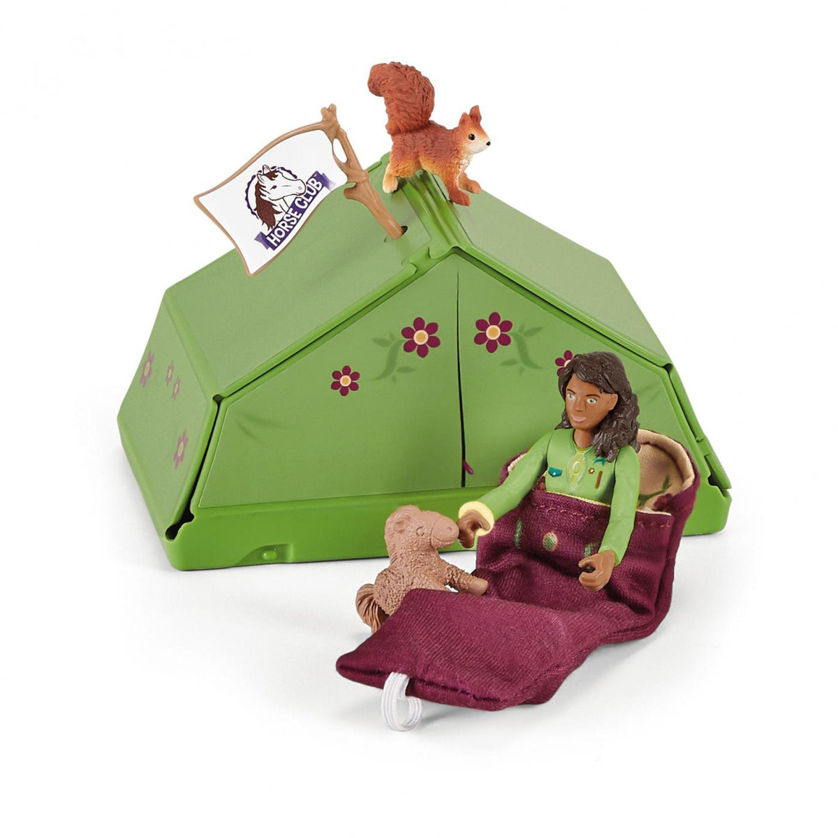 Schleich Sarah's Camping Trip-42533-Animal Kingdoms Toy Store