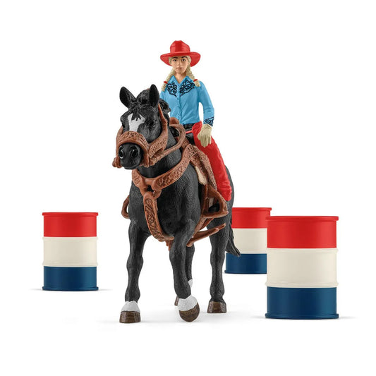 Schleich Barrel Racing Fun Cowgirl
