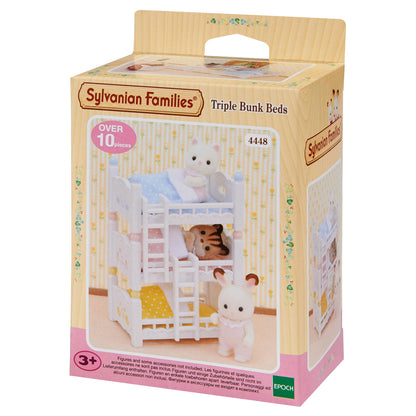 Sylvanian Families Triple Bunk Beds-4448-Animal Kingdoms Toy Store