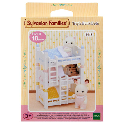 Sylvanian Families Triple Bunk Beds-4448-Animal Kingdoms Toy Store