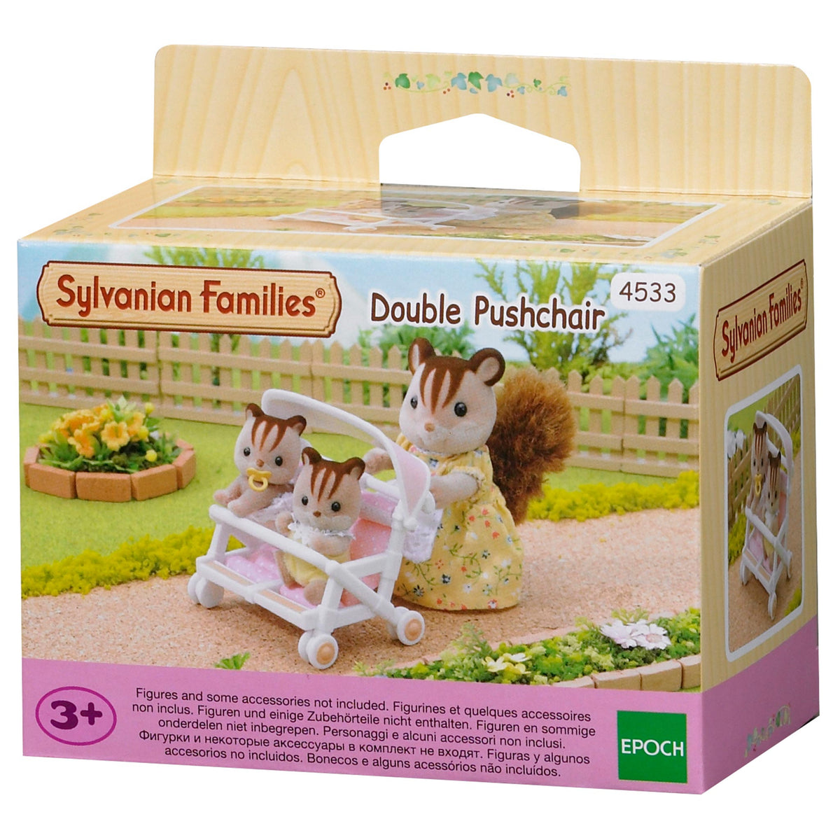 Sylvanian Families Double Push Chair-4533-Animal Kingdoms Toy Store