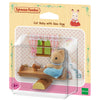 Sylvanian Families Cat Baby With See-Saw-4560-Animal Kingdoms Toy Store