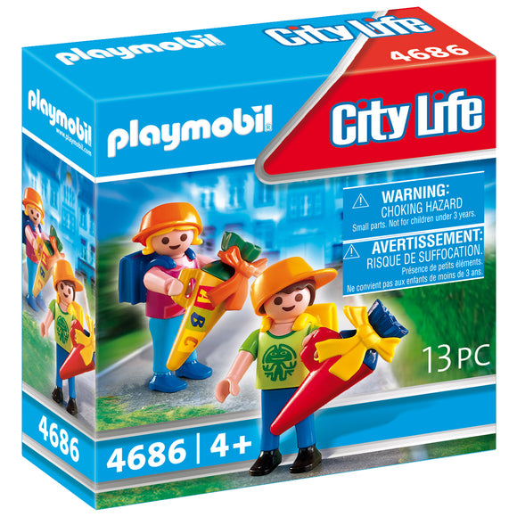 Playmobil Child's First Day at School