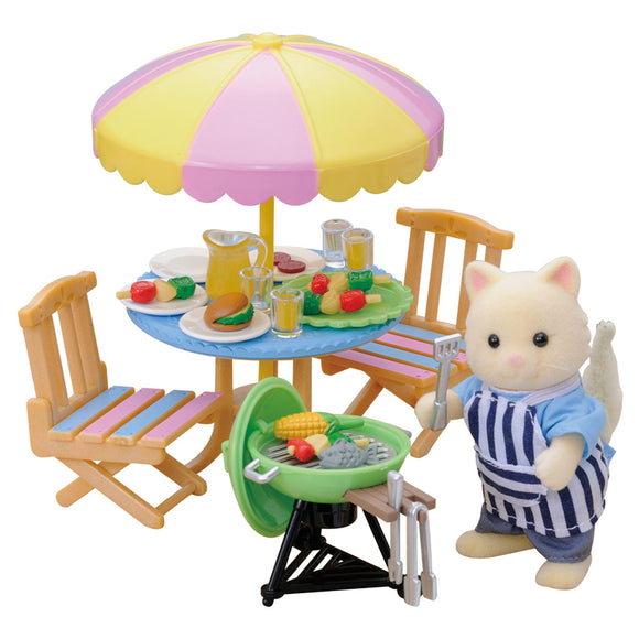 Sylvanian Families Garden Barbecue Set-4869-Animal Kingdoms Toy Store