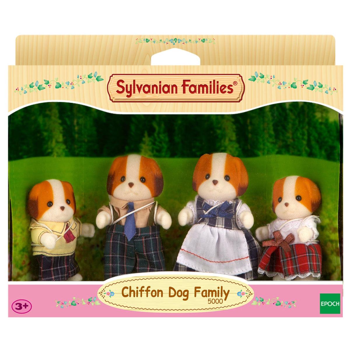 Sylvanian Families Chiffon Dog Family-5000-Animal Kingdoms Toy Store