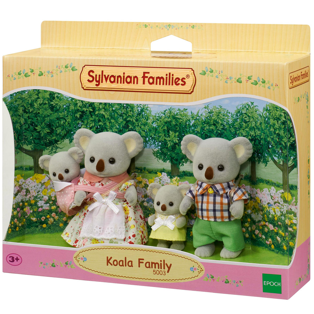 Sylvanian Families Koala Family-5003-Animal Kingdoms Toy Store
