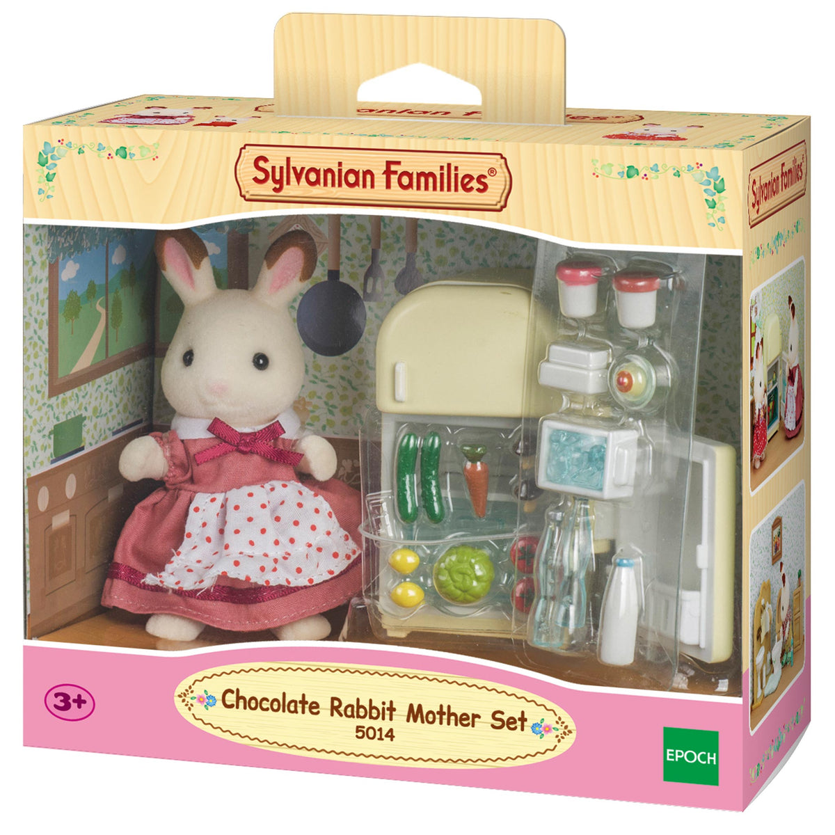 Sylvanian Families Chocolate Rabbit Mother Set-5014-Animal Kingdoms Toy Store
