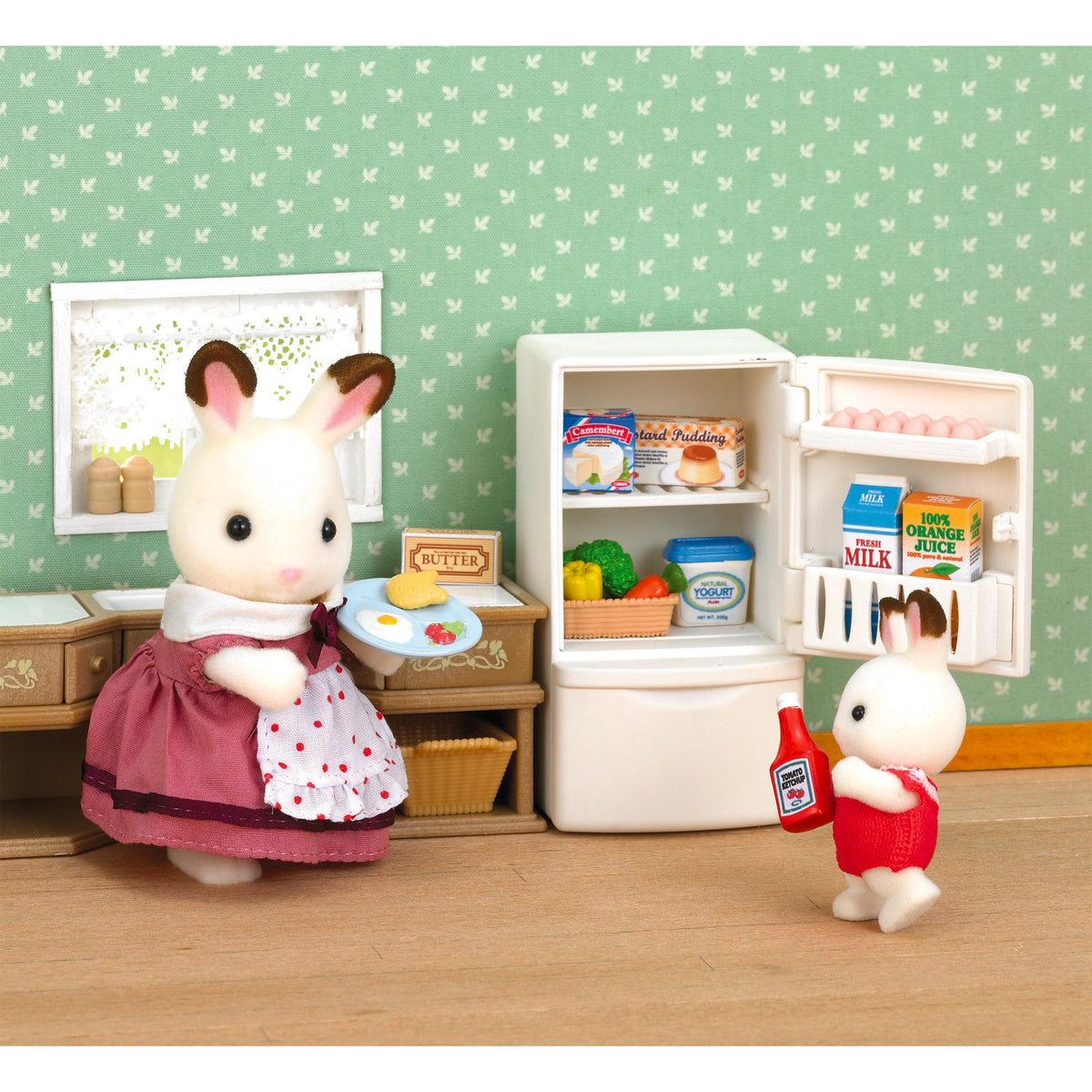 Sylvanian Families Refrigerator-5021-Animal Kingdoms Toy Store
