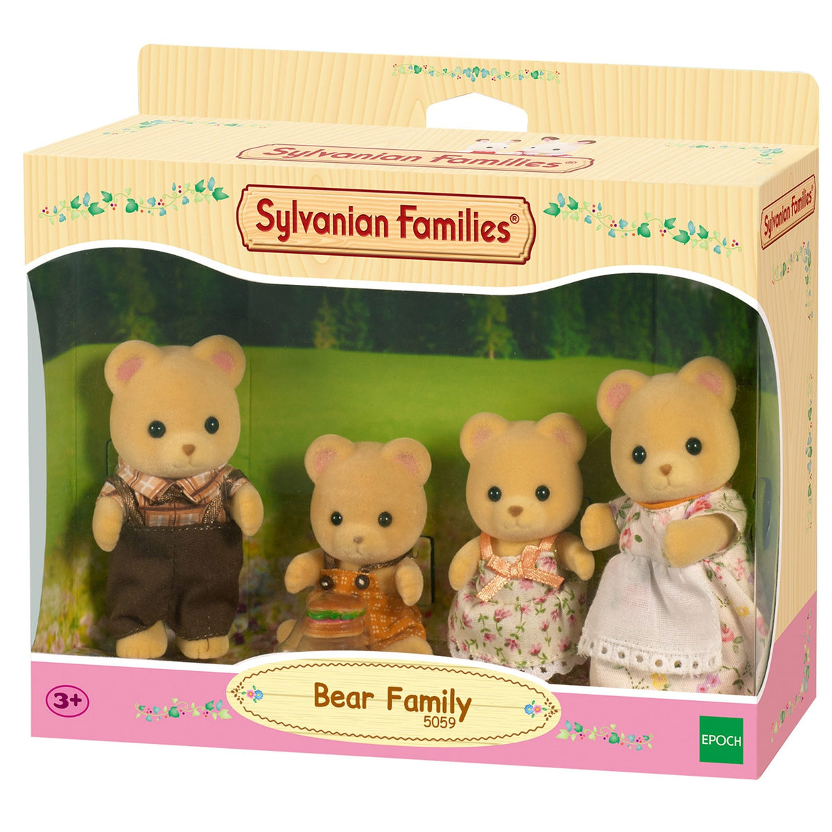 Sylvanian Families Bear Family-5059-Animal Kingdoms Toy Store