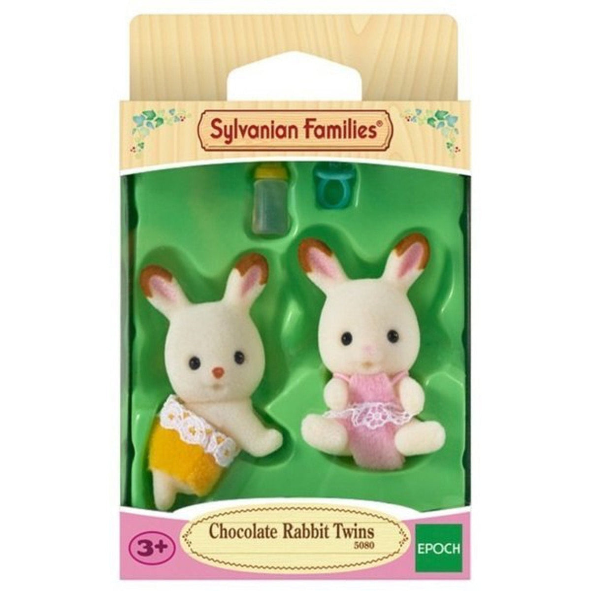 Sylvanian Families Chocolate Rabbit Twins-5080-Animal Kingdoms Toy Store